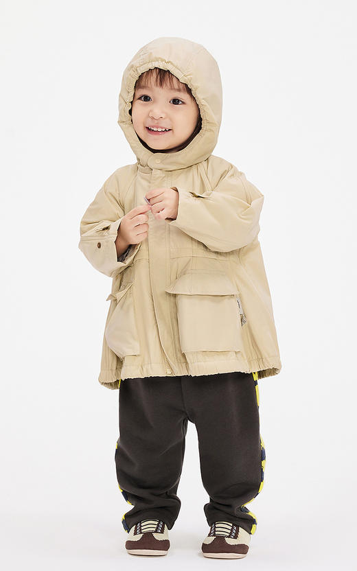 jnby  25年春款  中长款风衣  YP1910150 商品图0