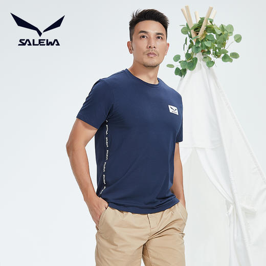 SALEWA|男式短袖棉T恤 SWAJI81010 商品图6
