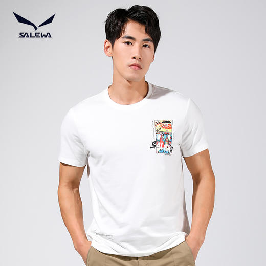 SALEWA|男式短袖T恤 SWAJK810558 商品图4