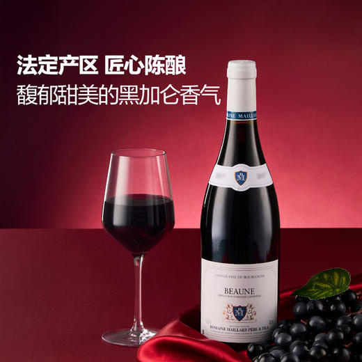 MM 山姆 Beaune 法国进口 勃艮第伯恩红葡萄酒 750ml 商品图4