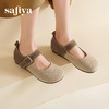 Safiya/索菲娅2025百搭软底浅口平底休闲圆头单鞋 SFD1111405 商品缩略图4