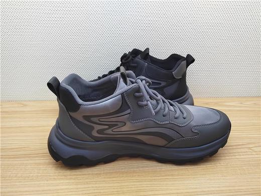 2023豪行冬季新款13423157时尚休闲加厚加绒运动男鞋棉 商品图2