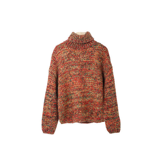 艺术感高领毛衣 商品图1