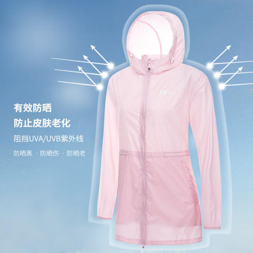 SALEWA|女式中长款防晒衣 SWARI82083 商品图4