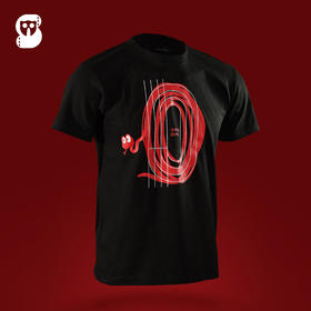 严素纯棉TEE,蛇年新品 ,短袖棉T恤 宽松,舒适,全棉,日常, 严素态度