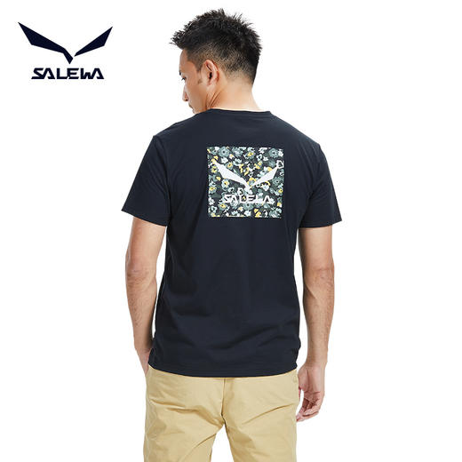 SALEWA|男式短袖棉T恤 SWAJI81026 商品图5