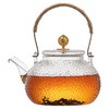 雅集玻璃壶锤纹铜把提梁壶700ml(祥云) 商品缩略图0