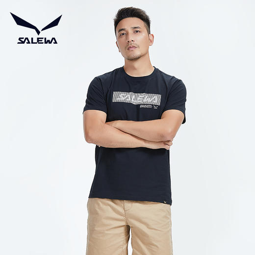 SALEWA|男式短袖棉T恤 SWAJI81011 商品图3