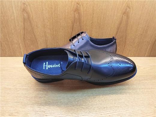 豪行春季新款12166106纯皮真皮商务休闲男鞋皮鞋单鞋 商品图3