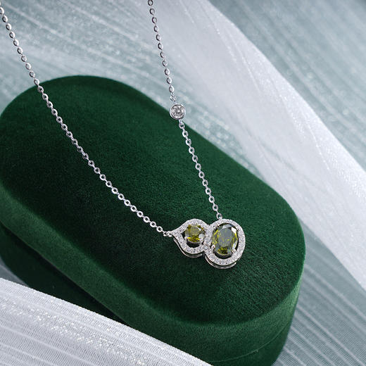 子佩集S925银【福禄所愿】套链纯银【YL-5660】时尚锆石项链2501 商品图0