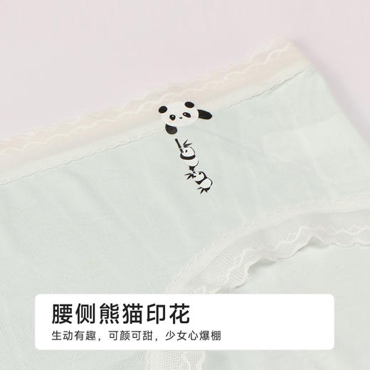 都市丽人薄透丝滑系列锦提花薄透丝滑平角裤LKH5D2 商品图8