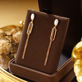 子佩集S925银【柔暖】耳钉纯银【KK1322E】时尚镀金2501