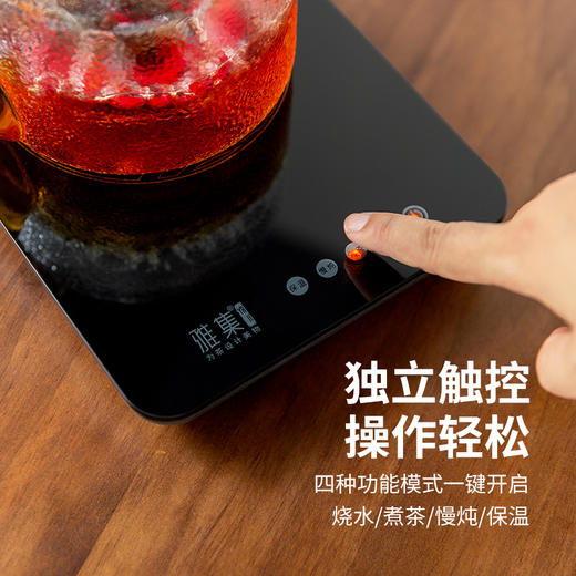 雅集电器炆火电陶炉1000W（星空灰） 商品图4