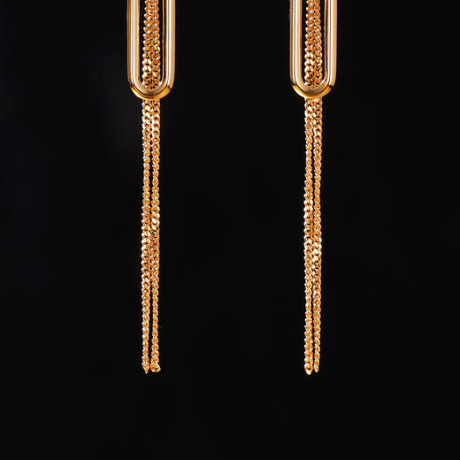 子佩集S925银【柔暖】耳钉纯银【KK1322E】时尚镀金2501 商品图4