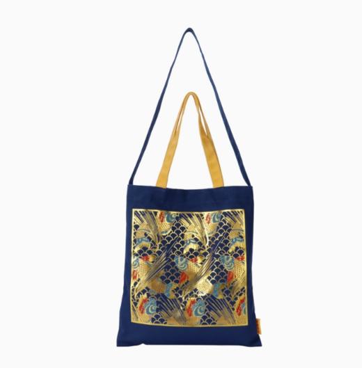 锦鲤跃浪帆布包 商品图0