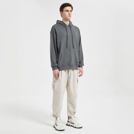 司纤 春季情侣款 重磅卫衣 宽松休闲 挺括有型 帽衫款/圆领款 多色可选 商品图7