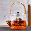 雅集蒸煮二用木把提梁壶1100ml（锤纹款/嵌套内胆） 商品缩略图1
