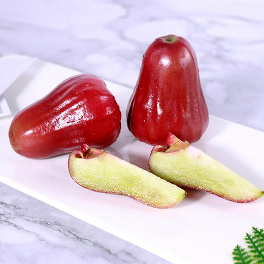 莲雾姐 海南莲雾一件约3斤 低脂、低卡、低热量 清甜多汁 商品图4