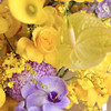 《锦绣》黄色紫色年宵花瓶插花
高80×宽50（㎝） 商品缩略图4