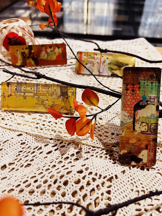 【新款现货】宋画系列冰箱贴  文创 周边 广西师范大学出版社 商品图8