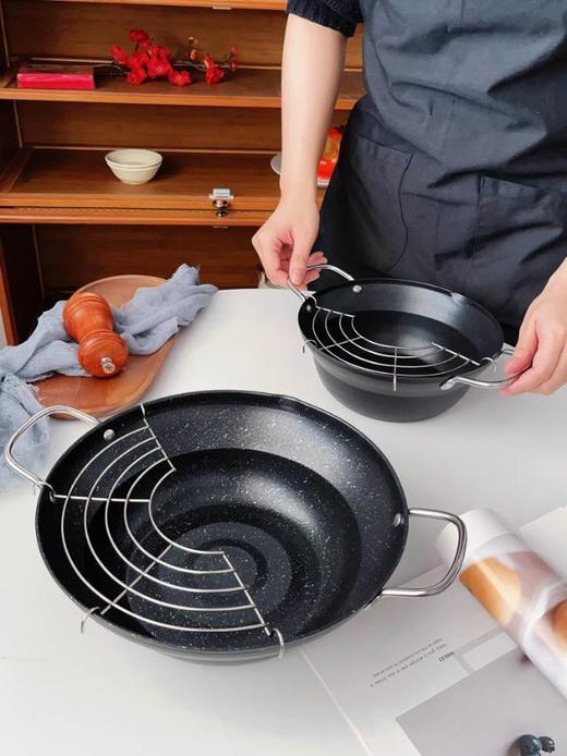 🥰【品牌直发】优铂YOPO 日式天妇罗炸锅🌟多功能一锅搞定，可以一边油炸一边沥油🌈炸鸡🍗炸薯条🥔炸鱼🐟想吃什么炸什么！ 🎁限时优惠💰价29.9元，赶快抢购吧！ ✨ 商品图6