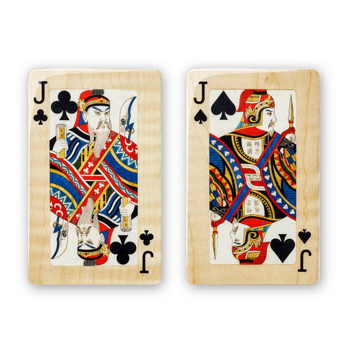 风流人物木质镶嵌扑克装饰画 商品图5