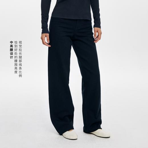 oneup斜纹直筒裤 商品图1