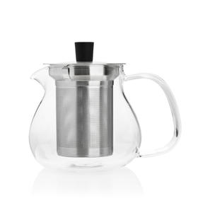 雅集圆趣壶450ml（不锈钢款）