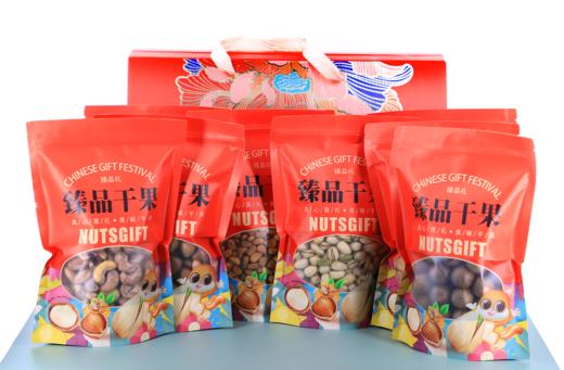 【年货节】坚果礼盒（内含8袋：碧根果、夏威夷果、开心果、腰果、巴达木、榛子、松子、西瓜子）1斤装/半斤装 两种规格 商品图2