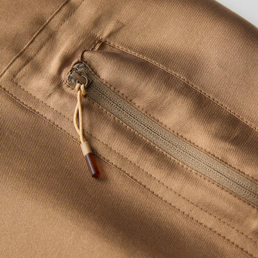 谜底直筒中长款风衣女士2025春款大口袋腰部可调节外套251ME0090 商品图3