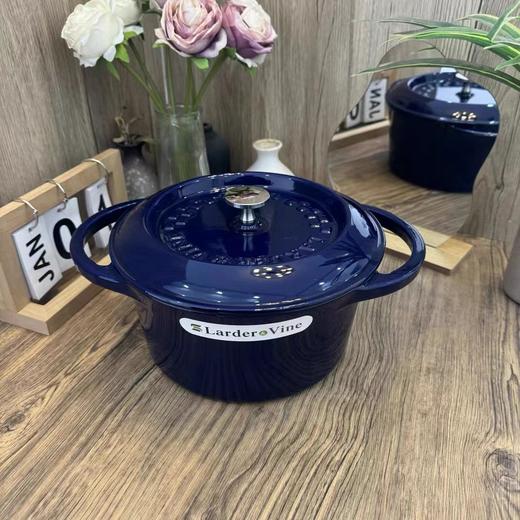 Larder&Vine铸铁珐琅锅|美食博主人手一个，煎炸焖炖香嫩入味 商品图6
