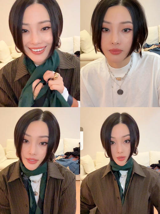 HIDEMI 简约不规则圆弧形耳环 商品图2