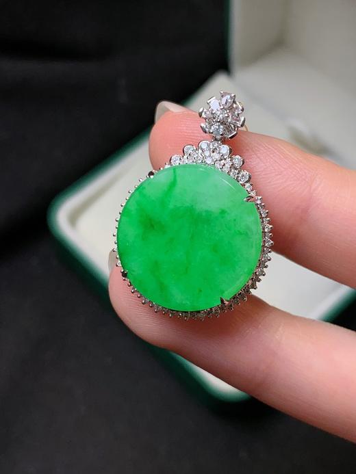 平安牌翡翠吊坠 商品图2