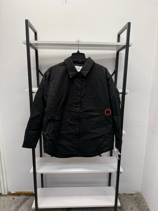 瑕疵Calvin Klein/CK 女士秋冬尖领纯色隐藏单排扣双口袋长袖夹克外套 商品图0