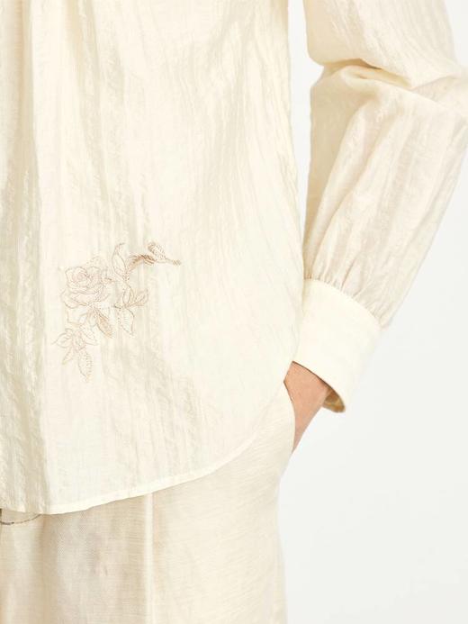 EIN2025春新款 提花衬衫EB0501D11 商品图4