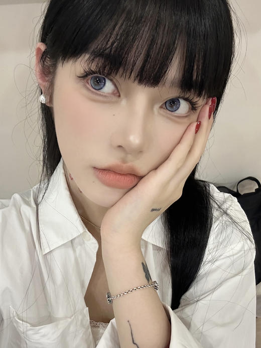 微混血紫瞳丨躲进银河·Bennycat丨14.2mm（半年抛/2片装） 商品图2