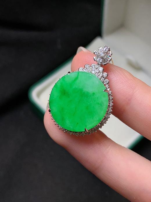 平安牌翡翠吊坠 商品图1