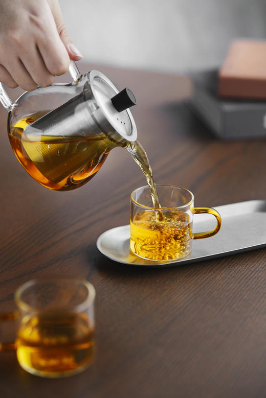 雅集圆趣壶450ml（不锈钢款） 商品图1