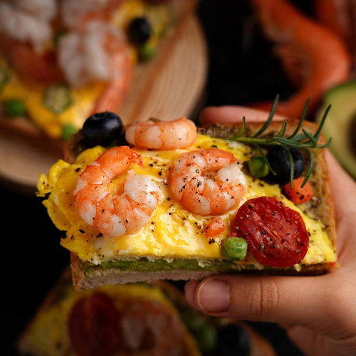 有机生虾仁净重500g/盒*3 天然生长0添加0抗生素0激素 商品图6