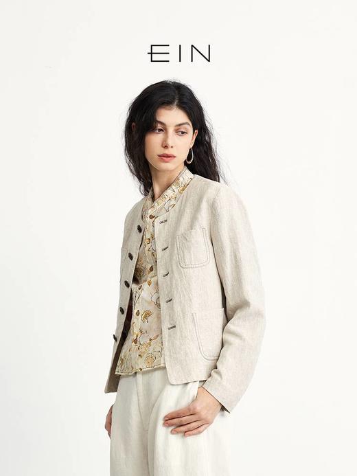 EIN2025春新款圆领外套EH2201D11 商品图1