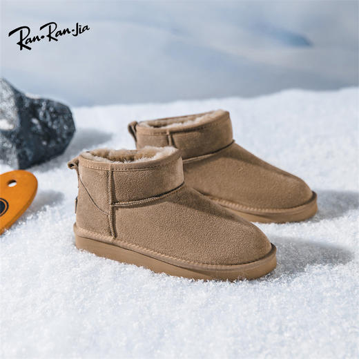 ranranjia牛皮雪地靴系列 防滑/保暖舒适 休闲百搭 多款可选 商品图12