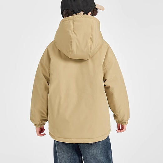 裁缝学苑TQ140儿童连帽落肩绗棉服纸样外套童装年服做衣服打版裁剪样板图 商品图2