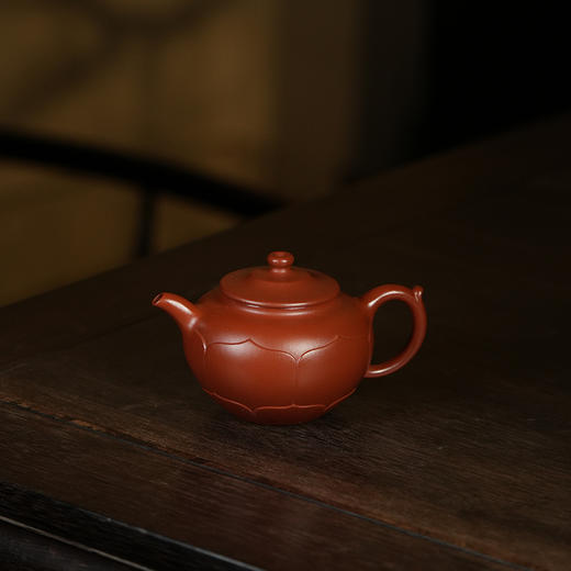 龙德堂陶艺 汤宣武制《清莲》原矿大红袍 220cc 库存请咨询客服 商品图0