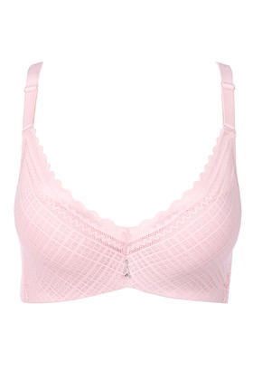 都市丽人内衣聚拢升杯A:加加厚B:加厚蕾丝三排扣无钢圈3/4杯文胸LB05S1