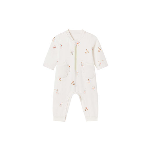 【商场同款】英氏童装家居服连体衣秋季婴幼儿羊绒连身衣新款 商品图4