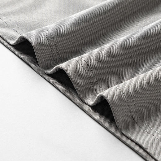 【含桑蚕丝】罗蒙男士撞色领拉链polo衫男长袖时尚舒适百搭长袖t恤男 商品图11