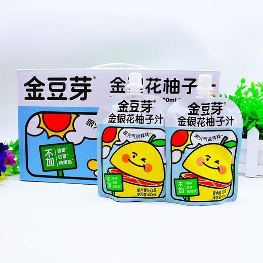 J金豆芽100ml*12金银花柚子汁X 商品图0