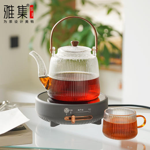 雅集电器无极电陶炉（无极调温-圆灰） 商品图7