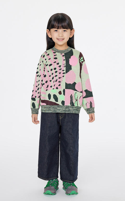 jnby   25年春款  长袖套头毛衫 1P1312080 商品图0