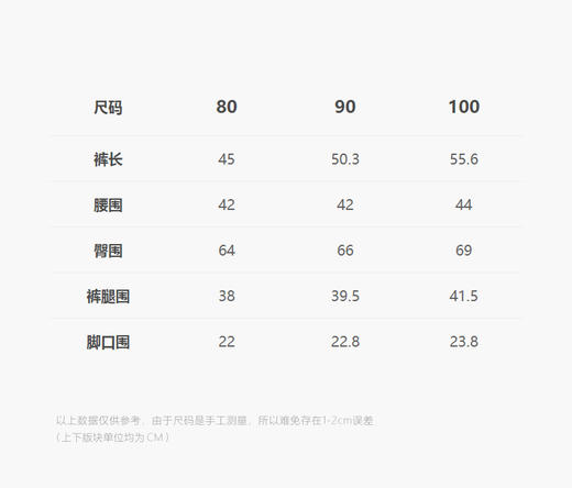 jnby  25年春款  长裤  YP1E11680 商品图1